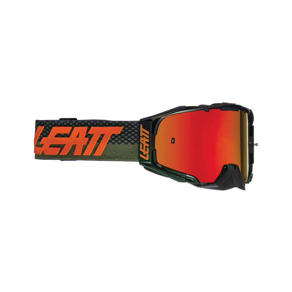 Leatt 2024 Goggles Velocity 6.5 Iriz Cactus -Red Lens